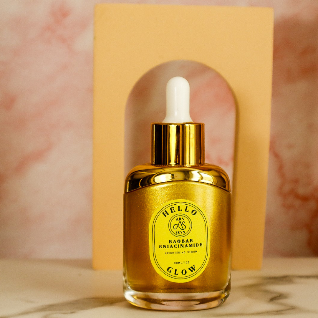 Vitamin C infused brightening face serum