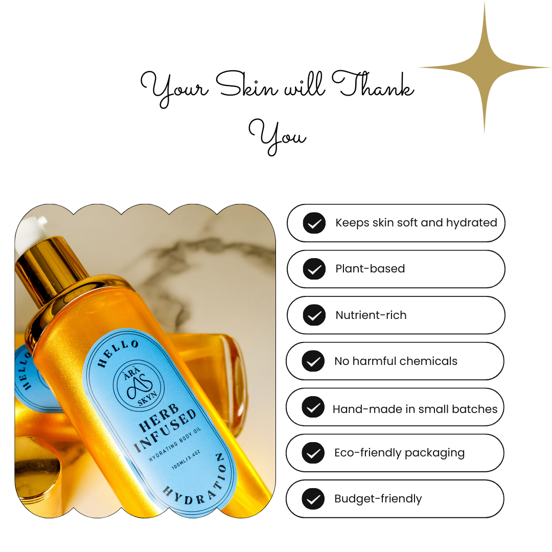 Hello Hydration! Hydrating Body Oil
