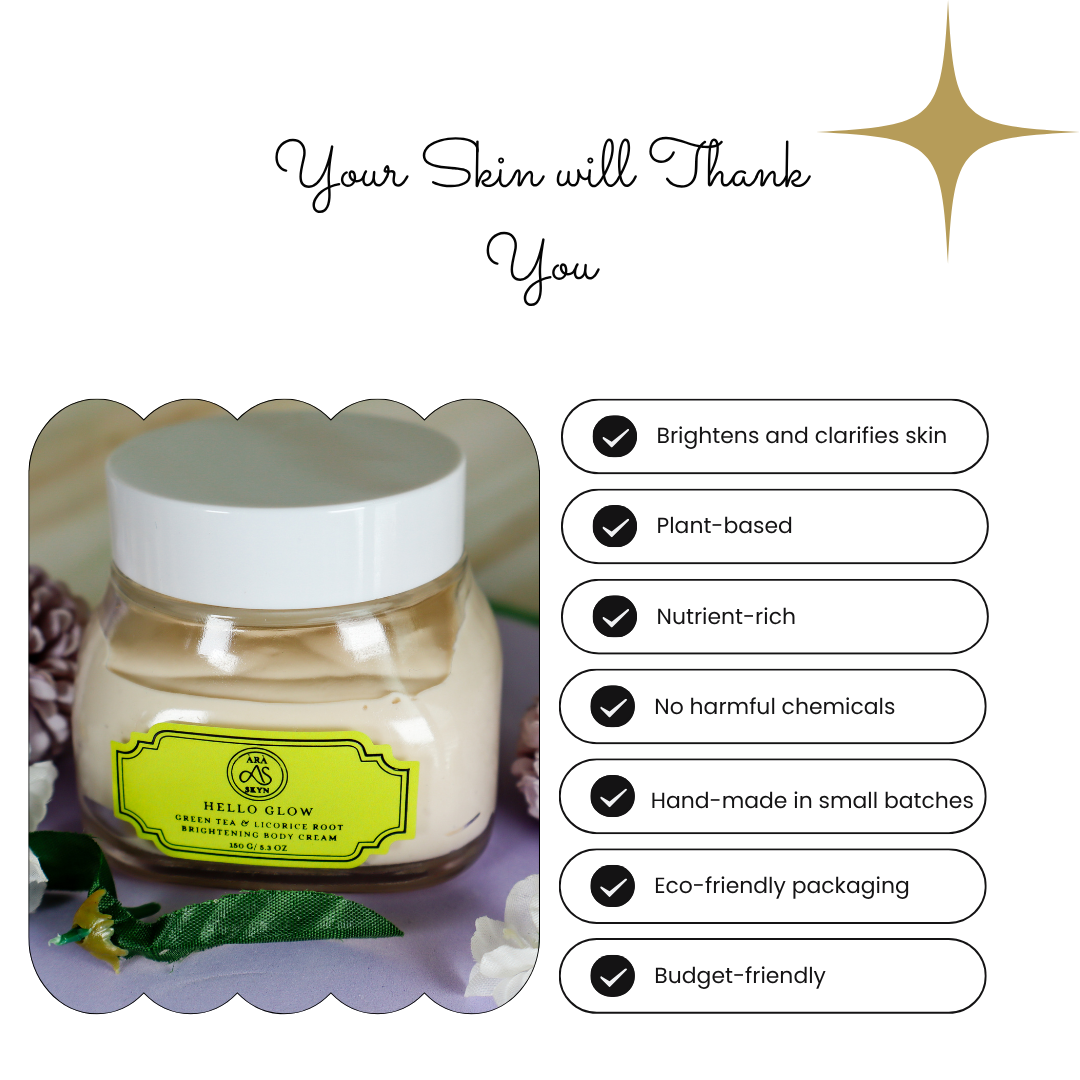 Hello Glow! Brightening Body Cream
