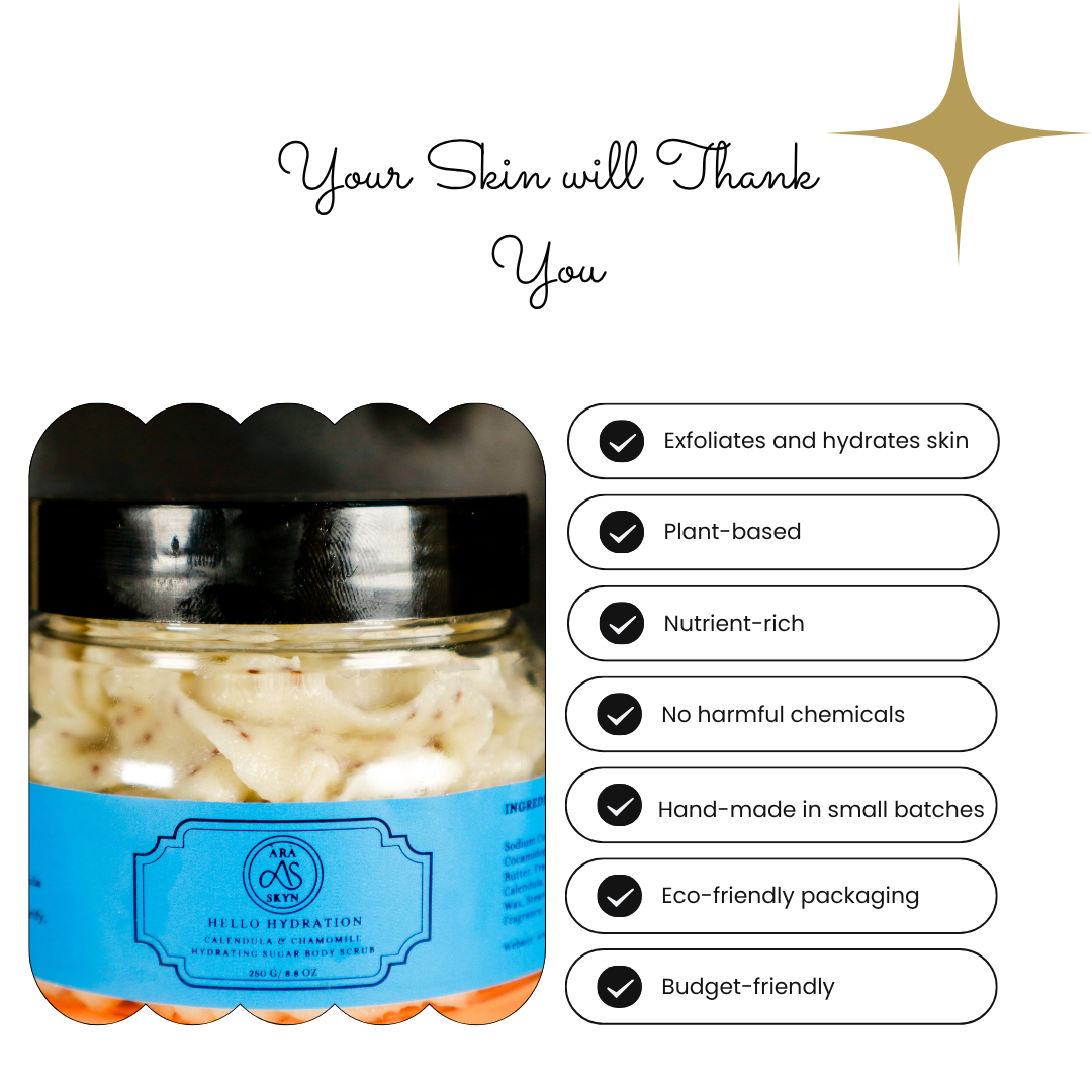 Hello Hydration! Hydrating Body Scrub