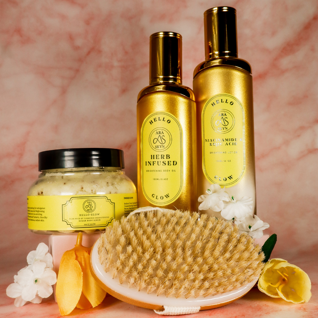 Hello Glow! Body Exfoliating Set