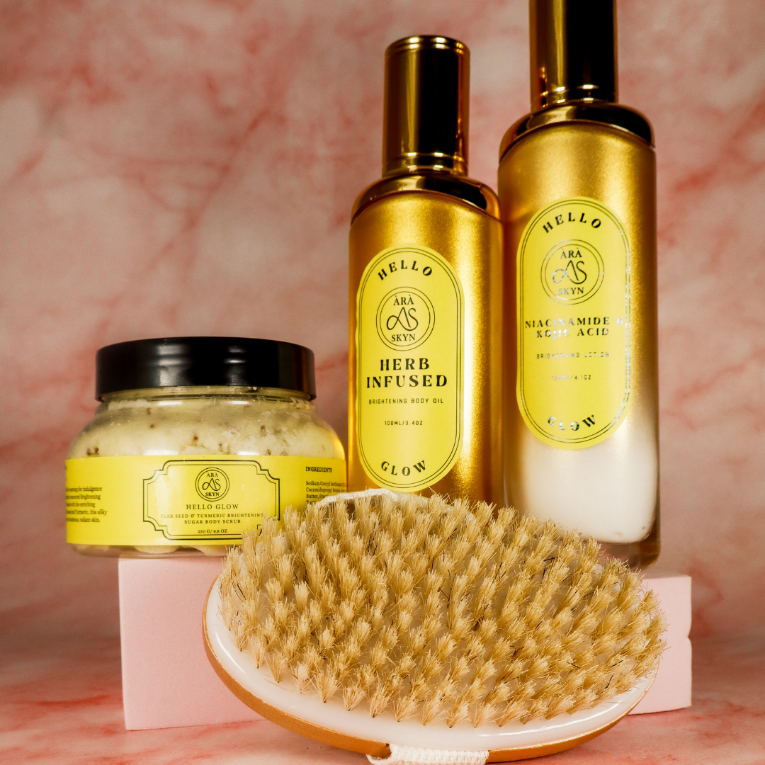 Hello Glow! Body Exfoliating Set