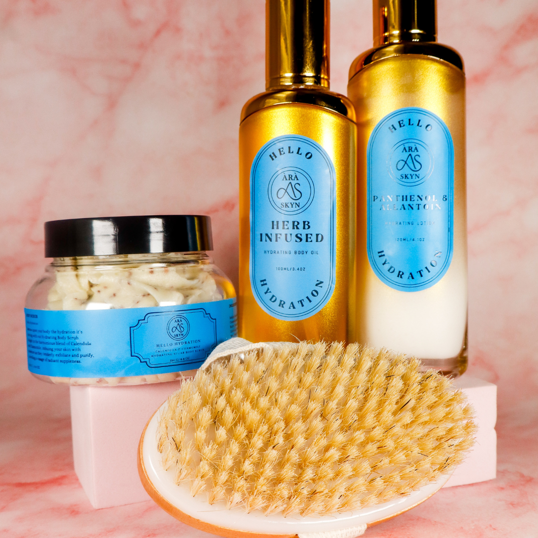 Hello Hydration! Body Exfoliating Set