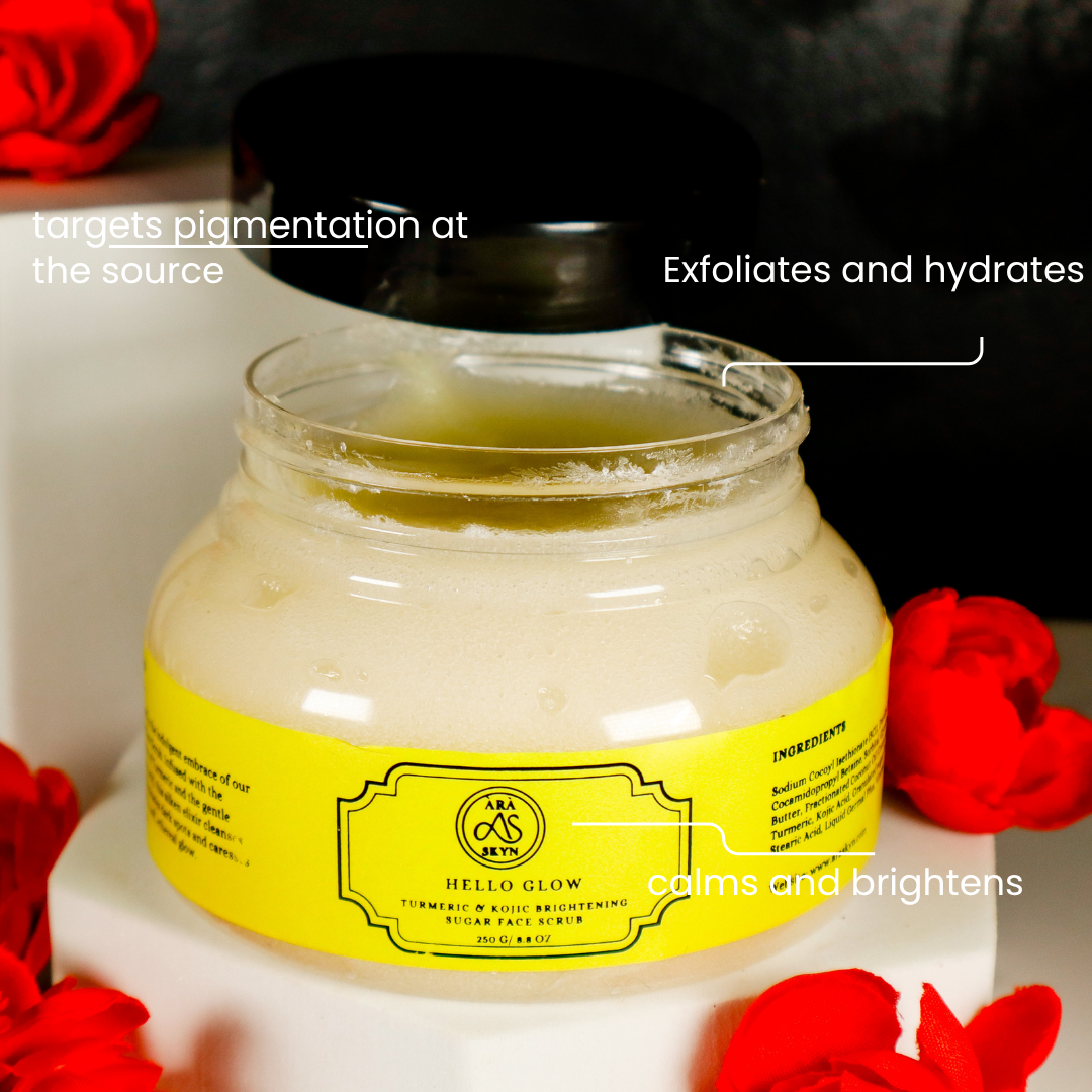 Hello Glow! Brightening Face Scrub