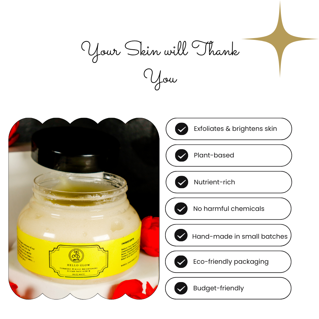 Hello Glow! Brightening Face Scrub
