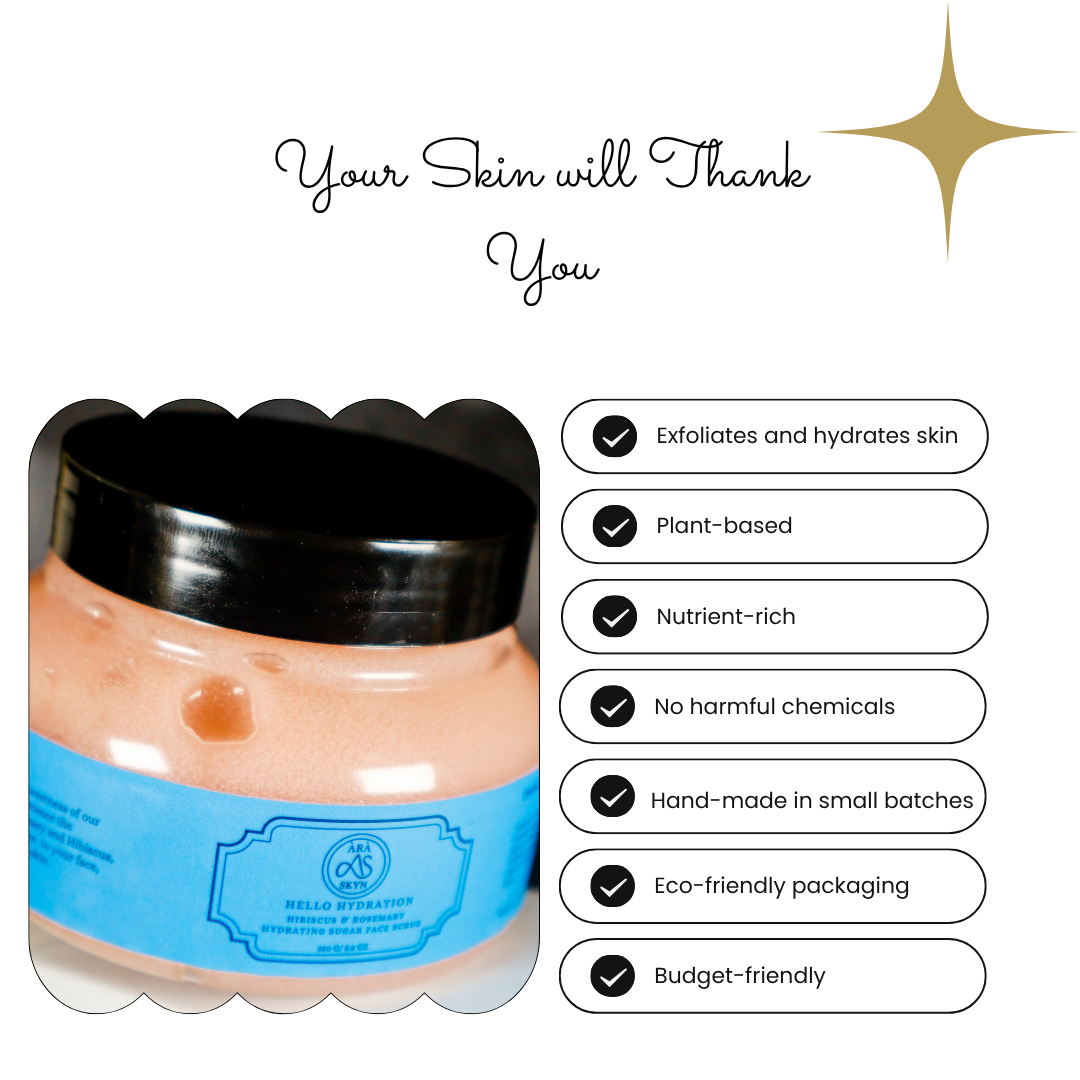 Hello Hydration! Hydrating Face Scrub