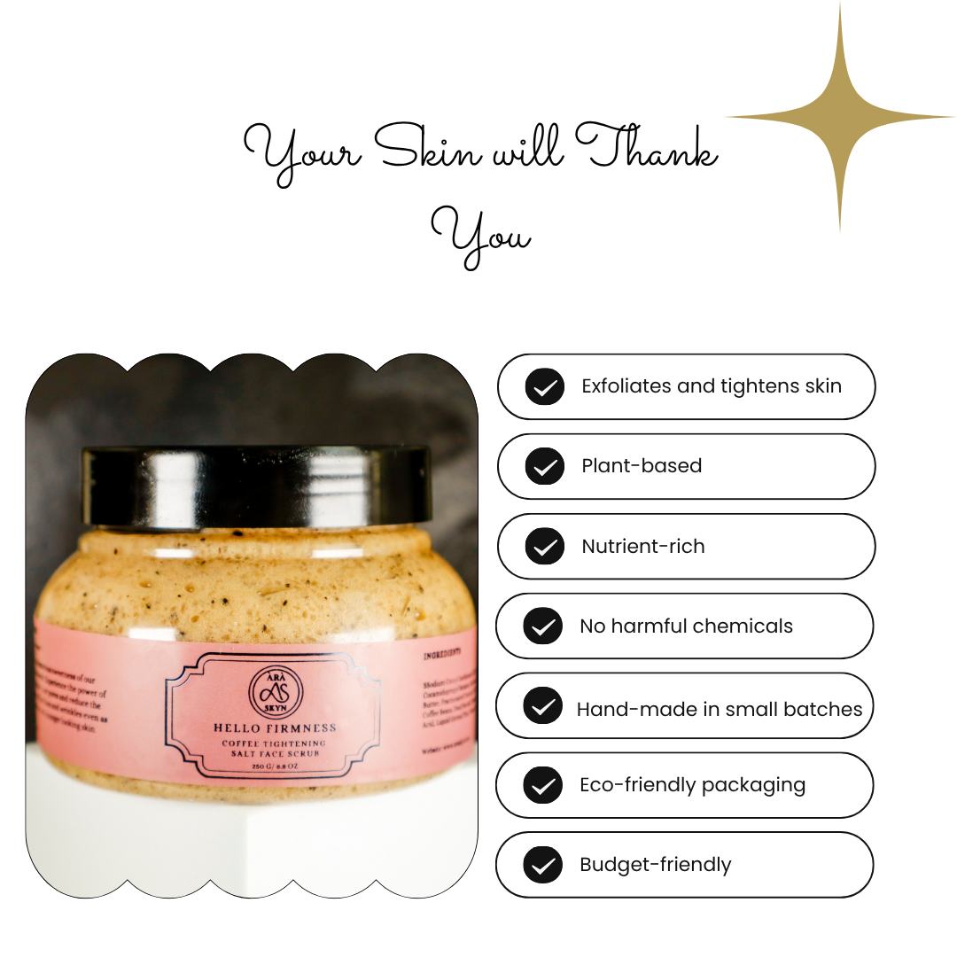 Hello Firmness! Tightening Face Scrub