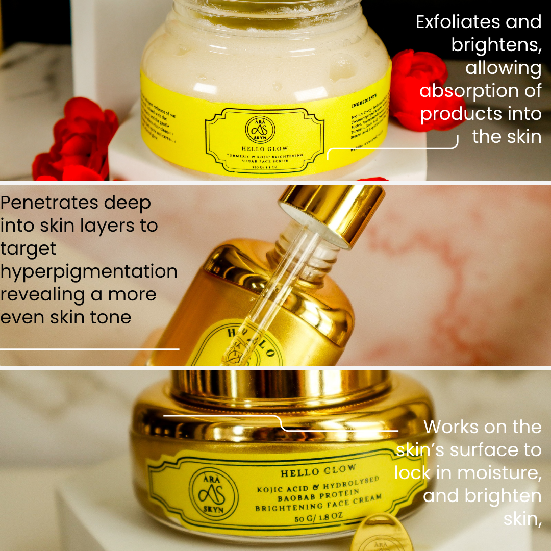 Hello Glow! Face Brightening Set
