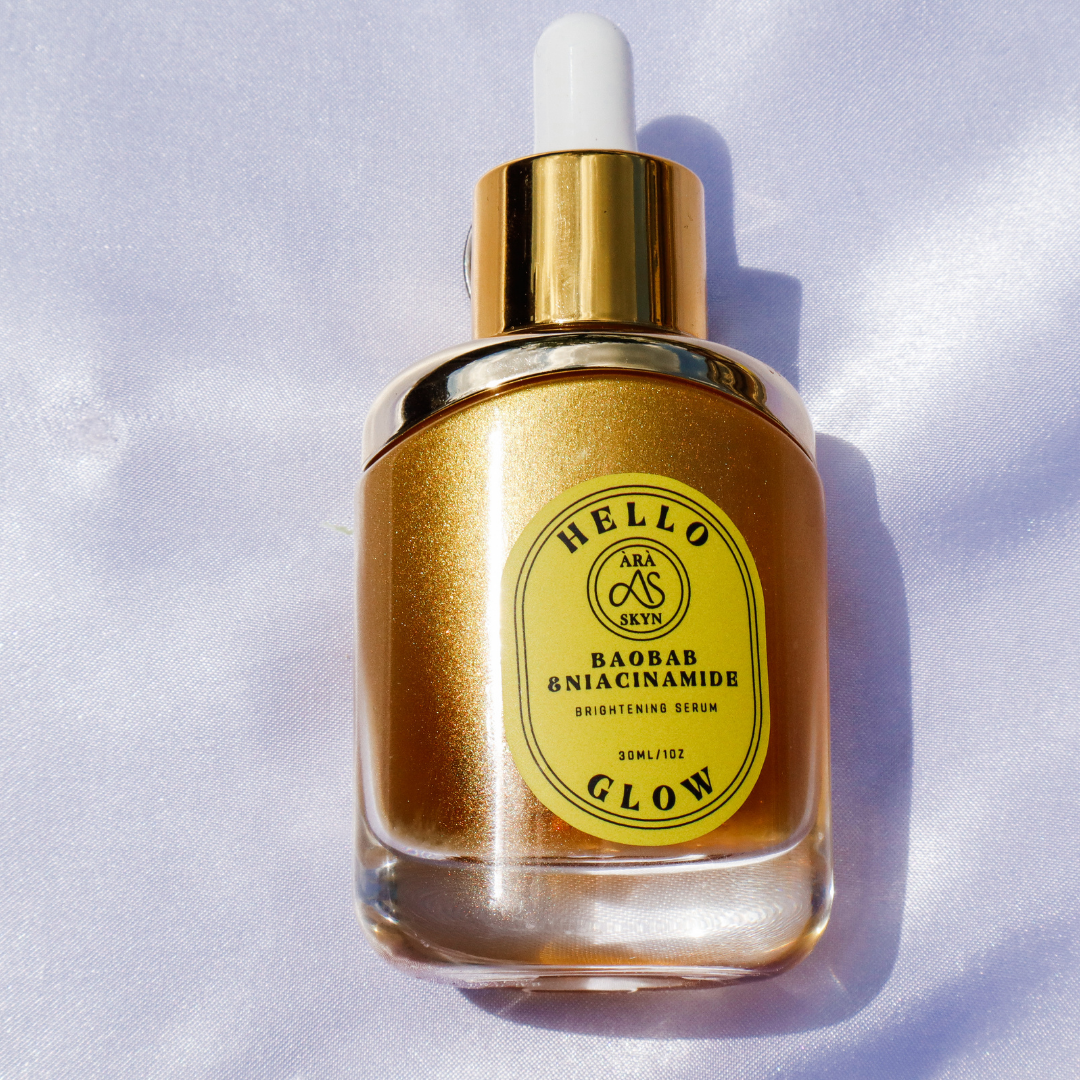 Gentle brightening serum for sensitive skin