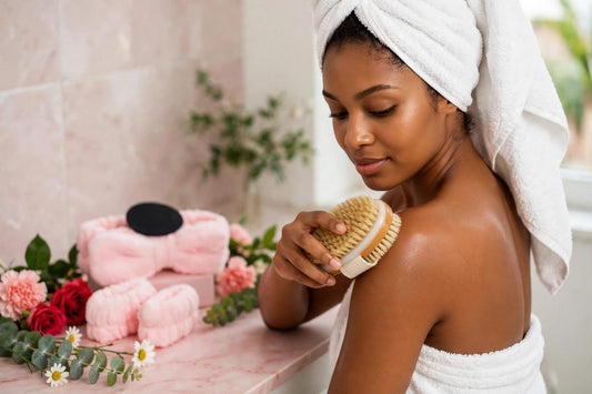 Exfoliating Dry Body Brush For Smooth Skin