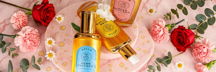 Organic Body Oils for Nourishment, Glow & Elasticity
