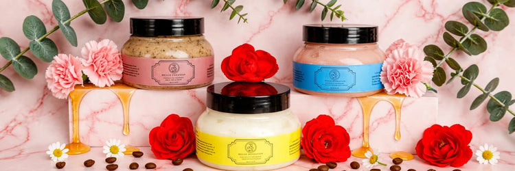 Organic Face & Body Scrubs for Gentle Exfoliation & Glow