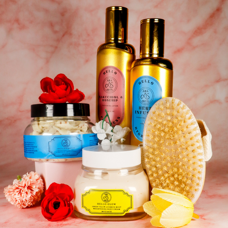 Organic Body Skincare Sets for Head-to-Toe Care