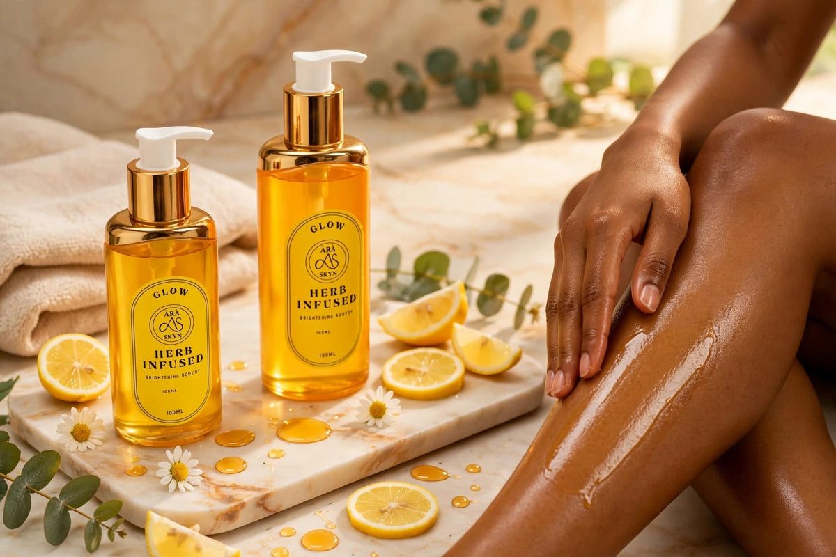 Hello Glow! Brightening Body Oil for Luminous, Healthy Skin