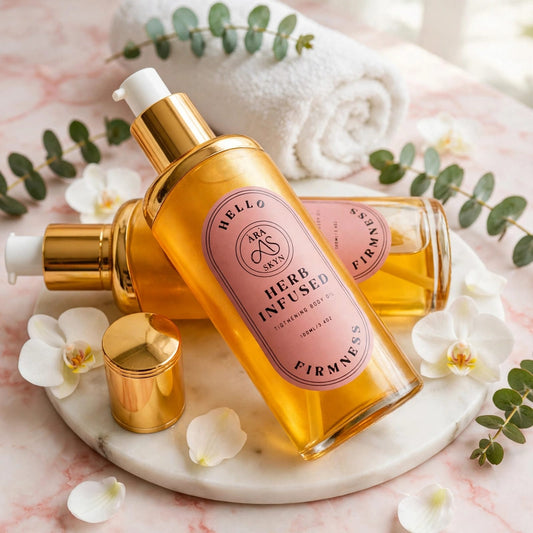 Hello Firmness! Tightening Body Oil for Improved Elasticity & Glow
