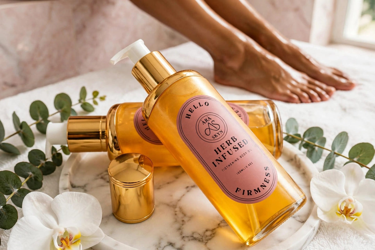 Hello Firmness! Tightening Body Oil for Improved Elasticity & Glow