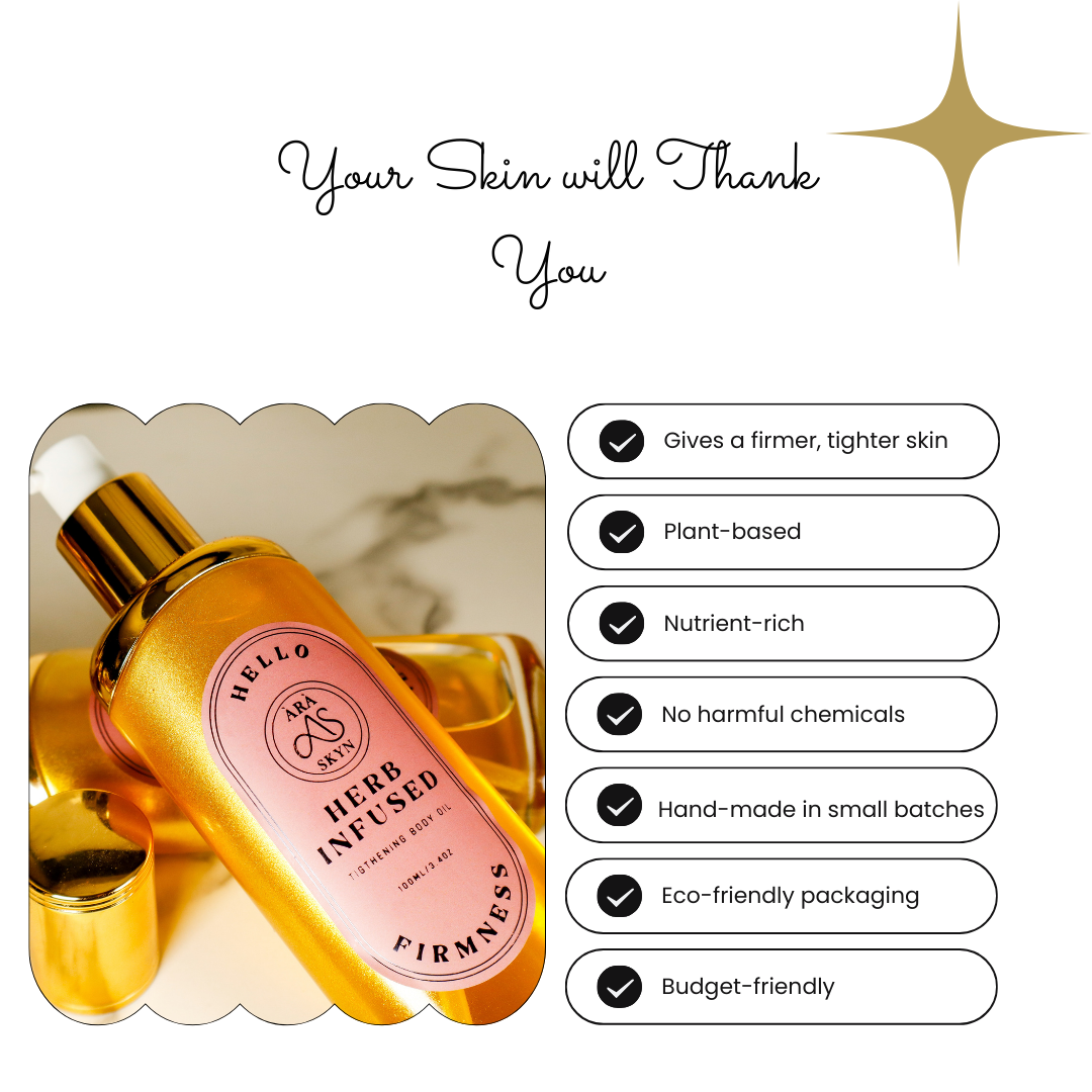 Hello Firmness! Tightening Body Oil
