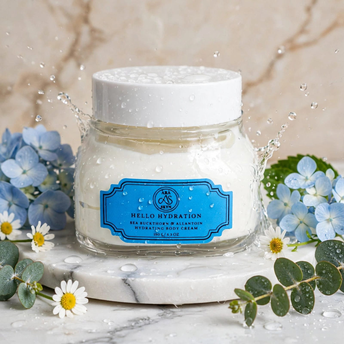 Hello Hydration! Hydrating Body Cream for Deep Moisture & Barrier Repair