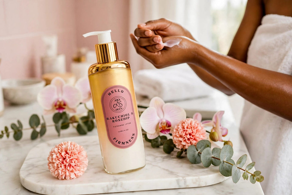 Hello Firmness! Tightening Body Lotion for Smooth, Supple Skin