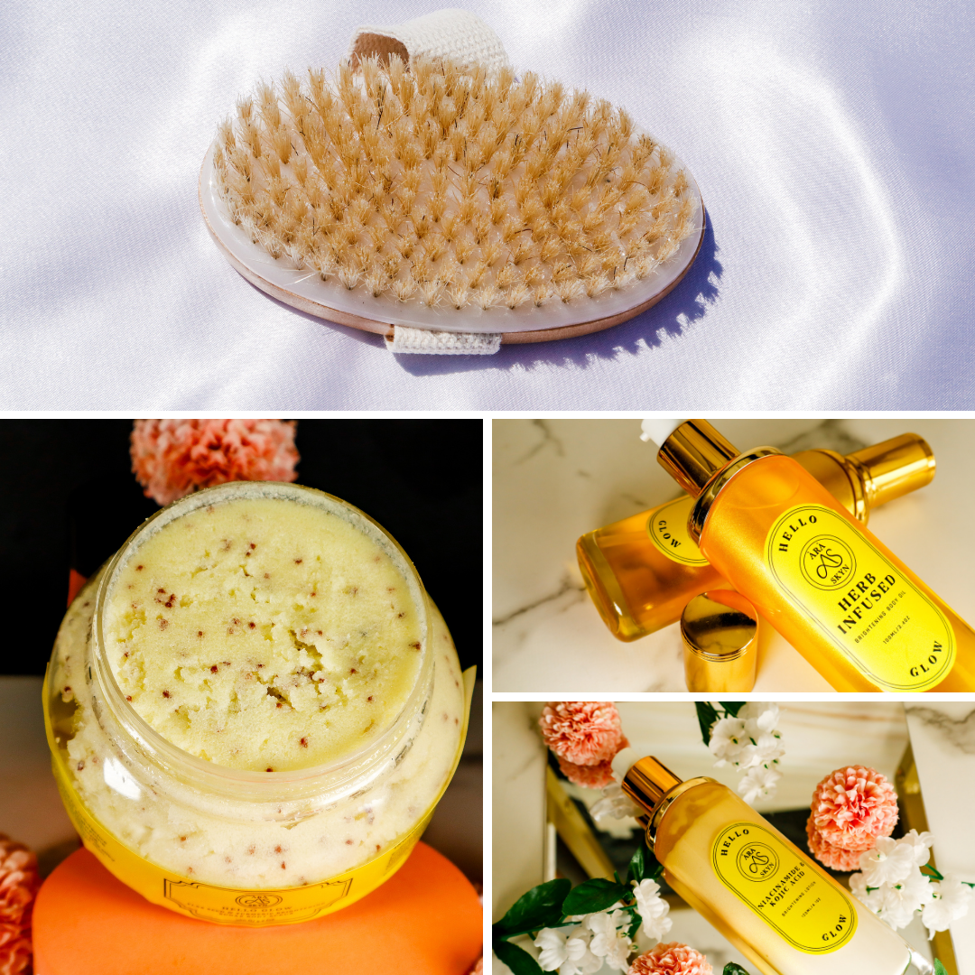 Hello Glow! Body Exfoliating Set