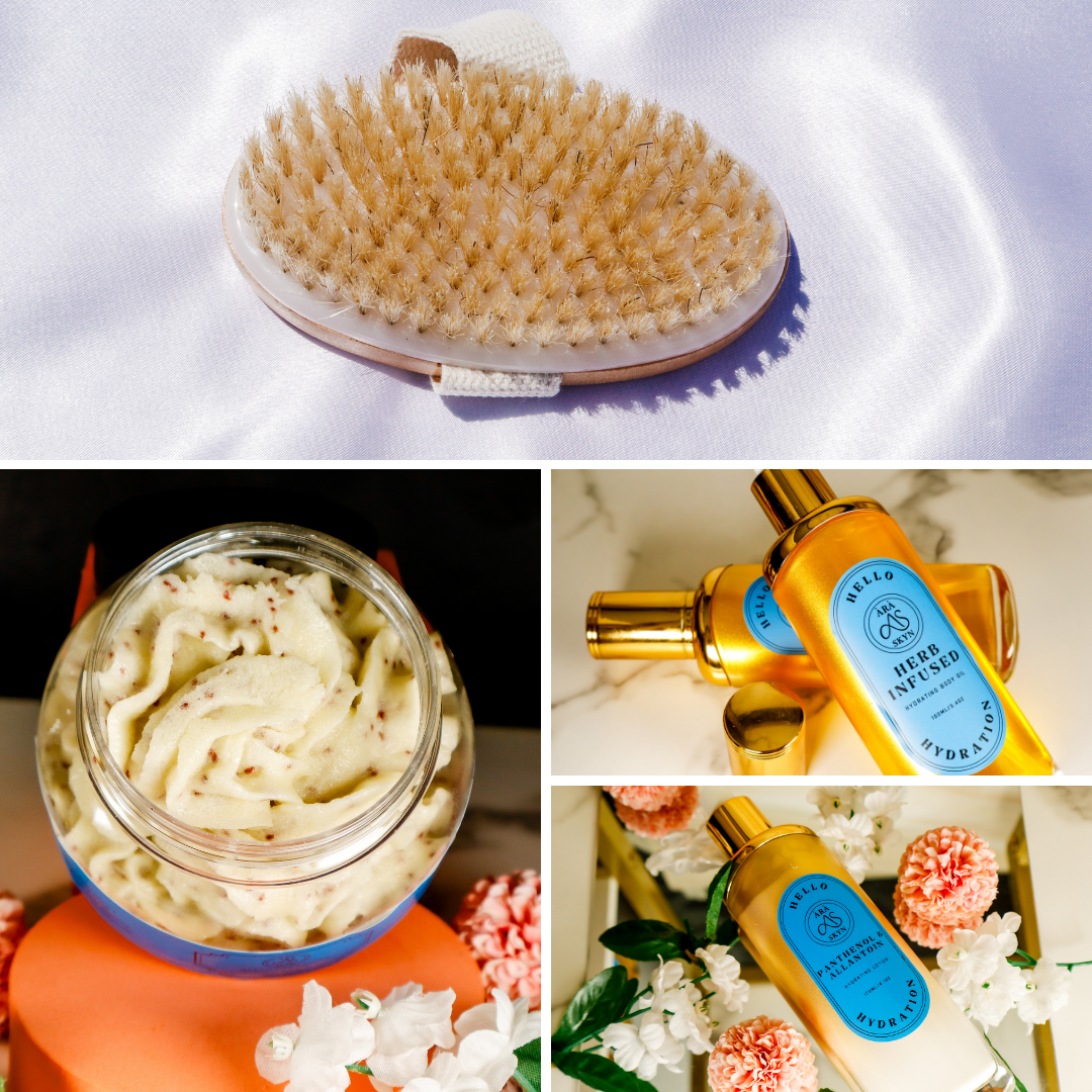 Hello Hydration! Body Exfoliating Set