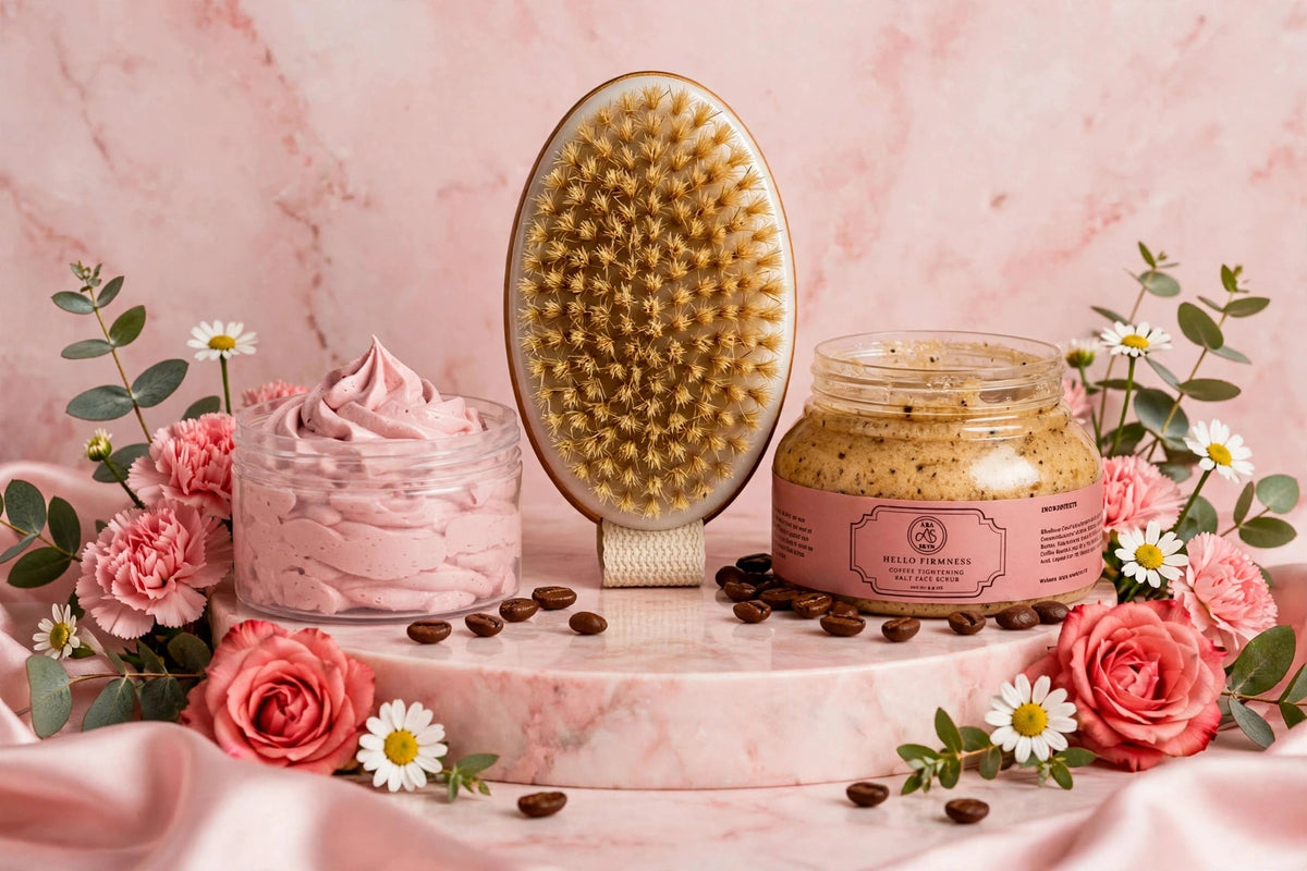 The Wrinkle Repair Exfoliating Set For Fall/Winter Body